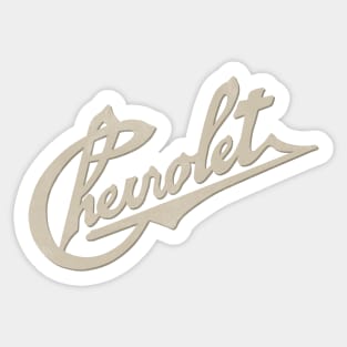 Vintage Chevy Sticker